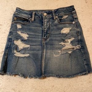 American Eagle Jean Skirt Size 2